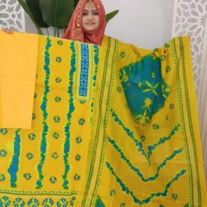 কাশ্মীরি জমজম থ্রি-পিস C1